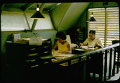 Saipan 1956 Collection, No. 50 Office Scene